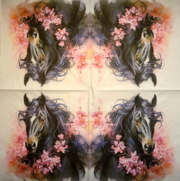 051 Horses - 3-ply - Ambiente